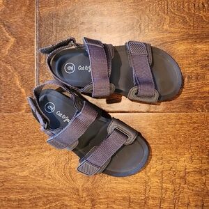 Cat & Jack Navy Velcro Sandals